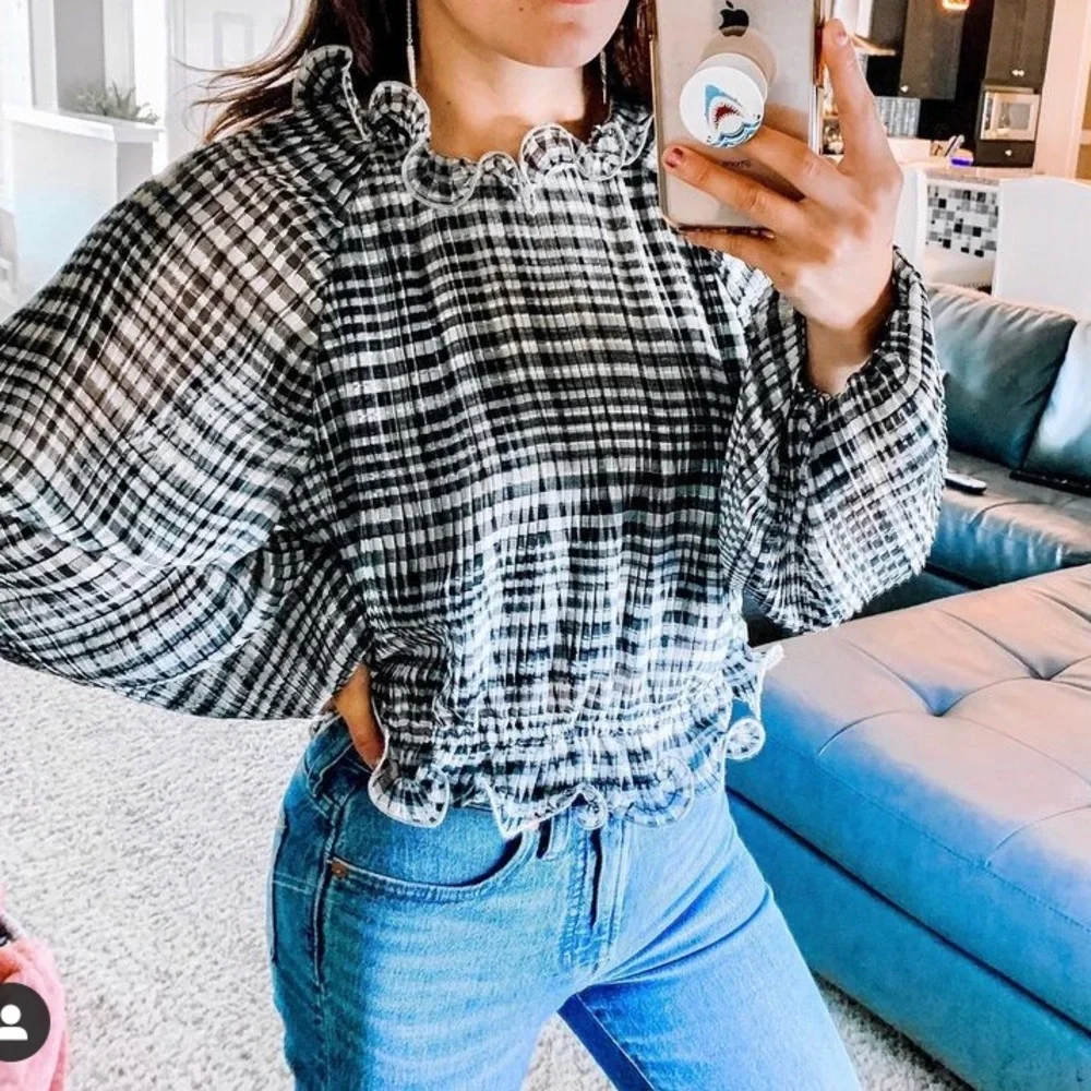 C/MEO Collective Ruffle Top - Picture 1 of 9